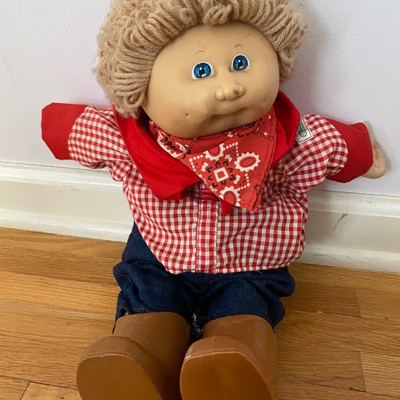Vintage 1980's Cabbage Patch Kids With Signature - Picture 1 of 13
